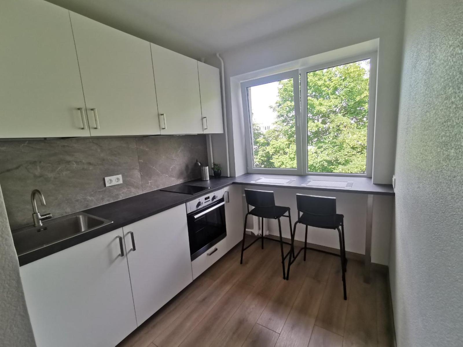 Modern Studio Baltijos, Self-Check-In, Free Parking クライペダ エクステリア 写真